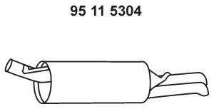 Глушитель выхлопных газов конечный 95 11 5304 EBERSPACHER