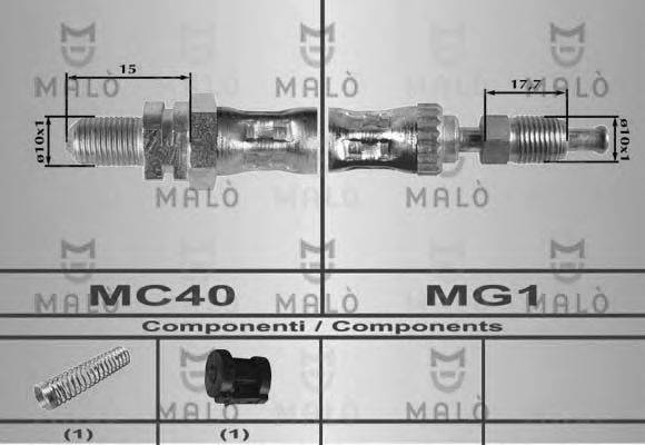 Тормозной шланг 80190 MALO