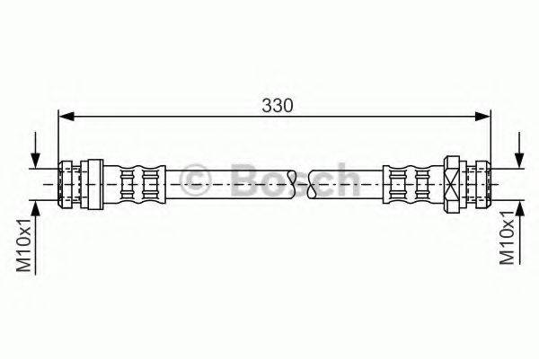 Тормозной шланг T 30 057 BREMBO