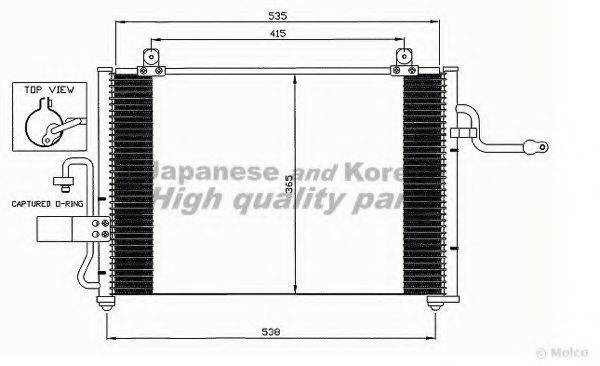 Конденсатор, кондиционер J033-15 ASHUKI