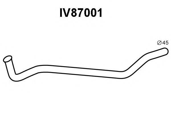 Труба выхлопного газа IV87001 VENEPORTE