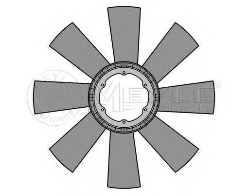 Крыльчатка вентилятора, охлаждение двигателя 034 232 0012 MEYLE