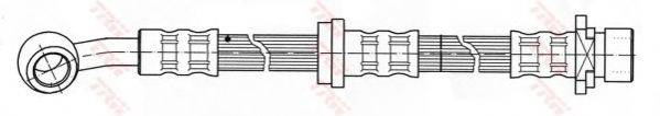 Тормозной шланг PHD408 TRW