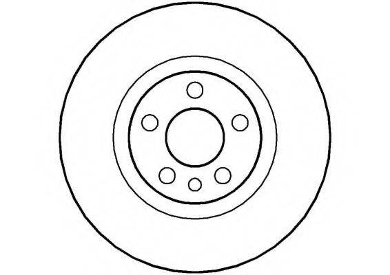 Тормозной диск NBD743 NATIONAL