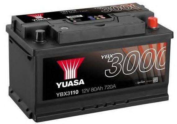Стартерная аккумуляторная батарея YBX3110 YUASA