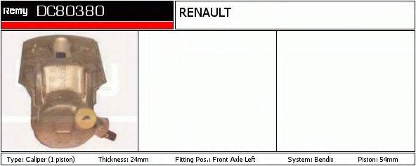 DC80380 REMY Тормозной суппорт DC80380 REMY