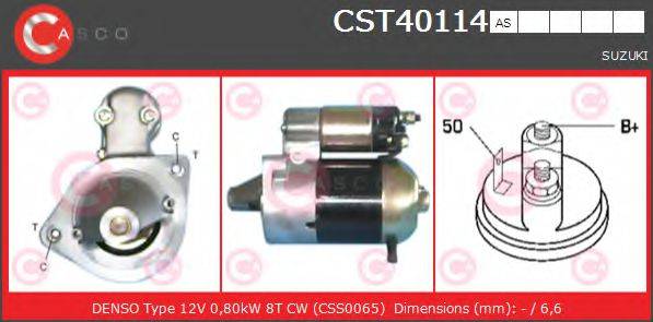 Стартер CST40114AS CASCO