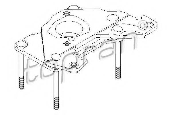 Фланец, карбюратор 100 582 TOPRAN