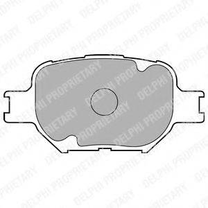 Комплект тормозных колодок BP-9154 KAVO PARTS