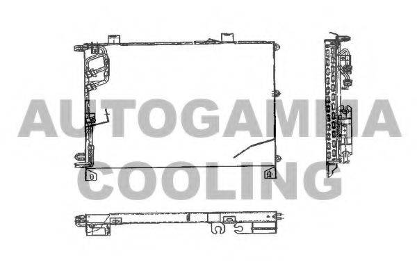 Конденсатор, кондиционер 102612 AUTOGAMMA