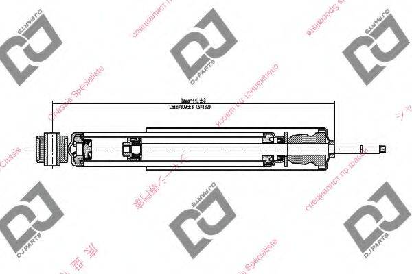 DS1672GT DJ PARTS Амортизатор DS1672GT DJ PARTS