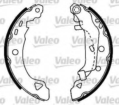 Комплект тормозных колодок 554721 VALEO