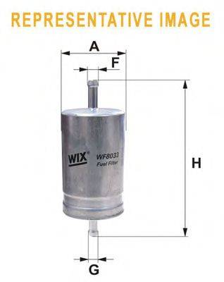 Фильтр топливный WF8070 WIX FILTERS