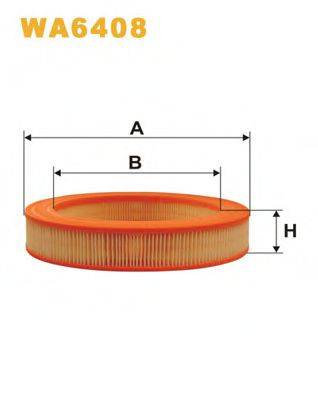 Фильтр воздушный WA6408 WIX FILTERS