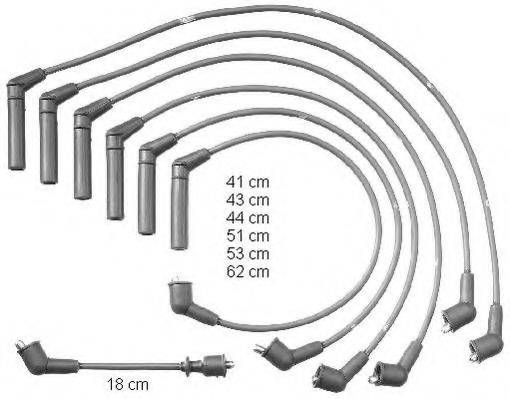 Комплект проводов зажигания