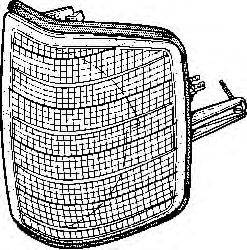Фонарь указателя поворота 3020909 VAN WEZEL