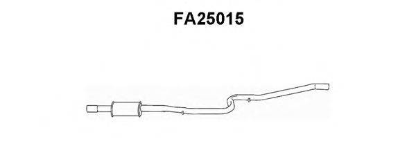 FA25015 VENEPORTE Предглушитель выхлопных газов