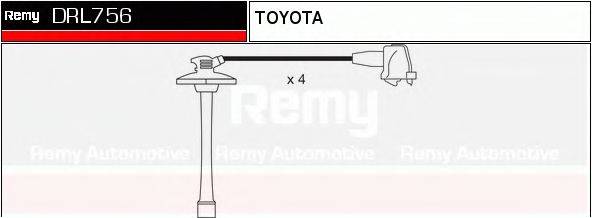 DRL756 REMY Комплект проводов зажигания DRL756 REMY