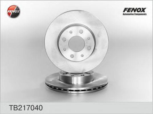 Тормозной диск TB217040 FENOX