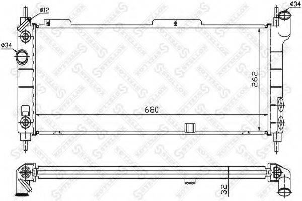 Теплообменник 10-25136-SX STELLOX