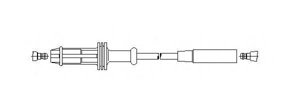 Провод зажигания 632/77 BREMI