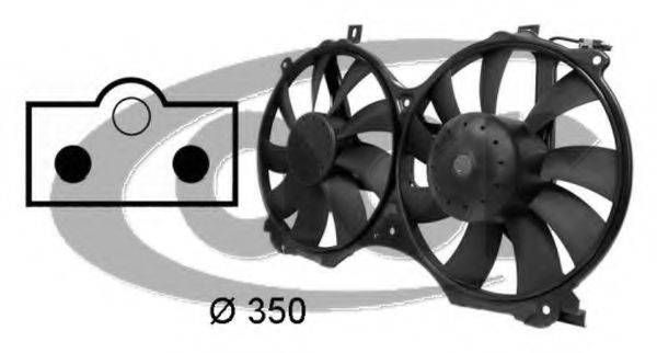 Вентилятор, охлаждение двигателя 330304 ACR