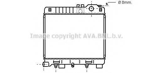 Радиатор, охлаждение двигателя BW2034 AVA QUALITY COOLING