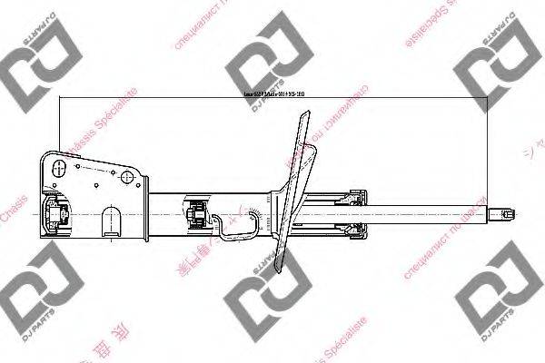 Амортизатор DS1457GS DJ PARTS