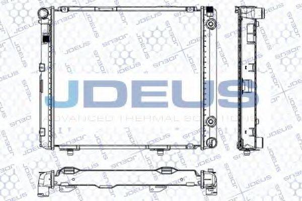 Радиатор, охлаждение двигателя RA0170290 JDEUS