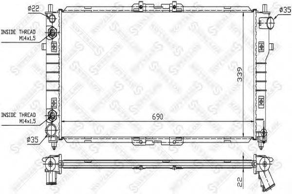 Теплообменник 10-25858-SX STELLOX