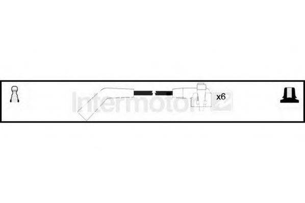 Комплект проводов зажигания 83707 STANDARD