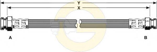Тормозной шланг 9001175 GIRLING