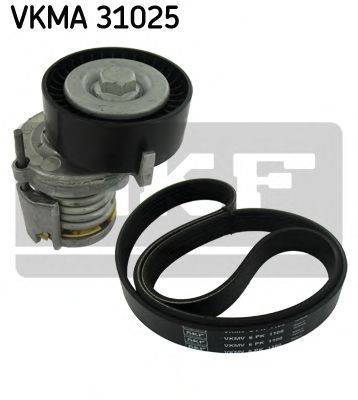 Поликлиновой ременный комплект VKMA 31025 SKF