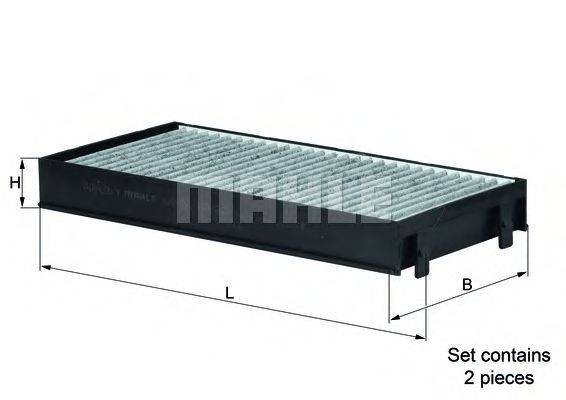 Фильтр салонный LAK 221/S KNECHT