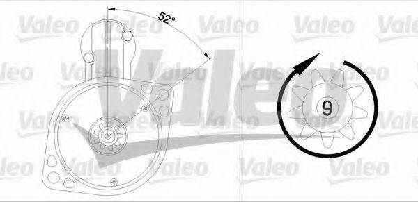 Стартер 455925 VALEO