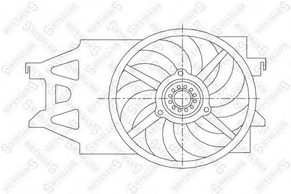 Вентилятор 29-99212-SX STELLOX