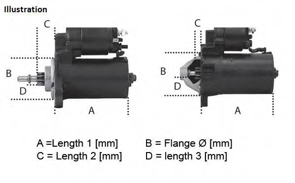 Стартер 45-3108 ELSTOCK