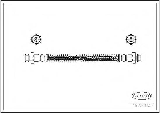 Шлангопровод 19032803 CORTECO
