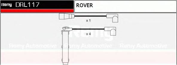DRL117 REMY Комплект проводов зажигания DRL117 REMY