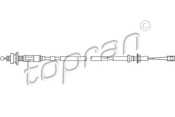 Тросик газа 302 771 TOPRAN