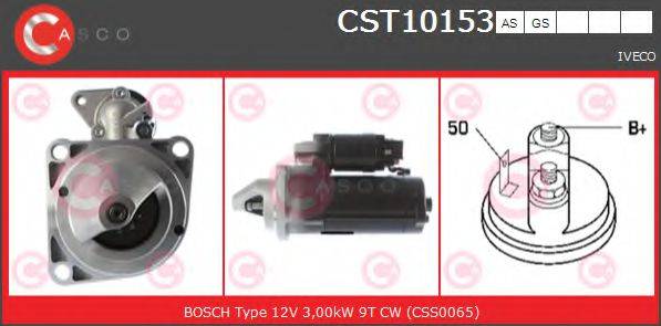 Стартер CST10153AS CASCO