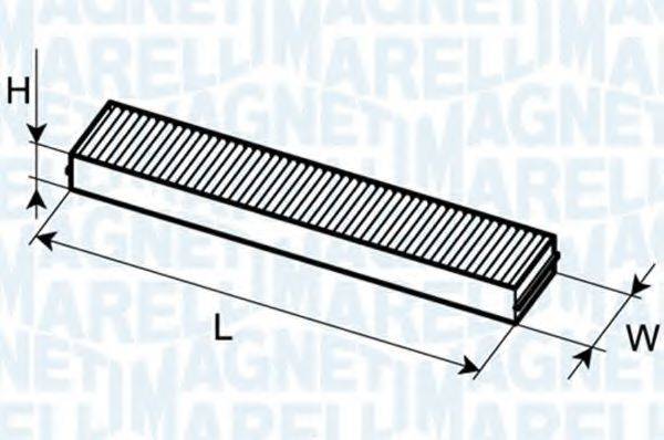 Фильтр салонный 350203065130 MAGNETI MARELLI