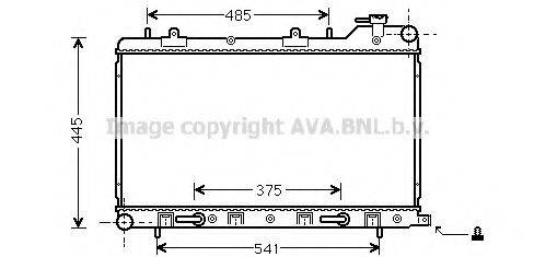 Теплообменник SU2075 AVA QUALITY COOLING