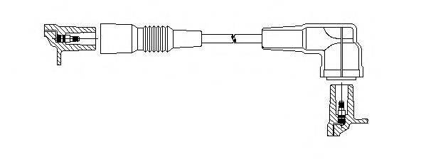 Провод зажигания 133/70 BREMI