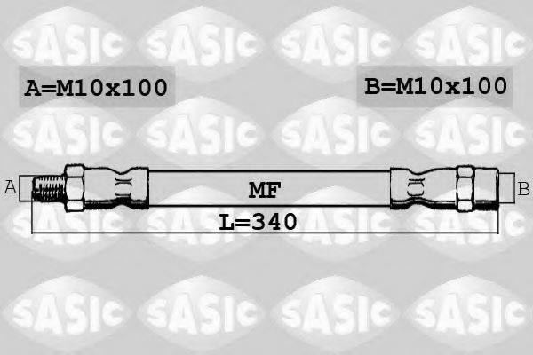 Тормозной шланг SBH6380 SASIC