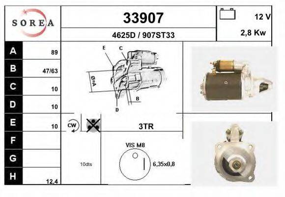 Стартер 33907 EAI