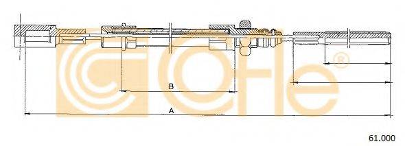 Трос 61.000 COFLE