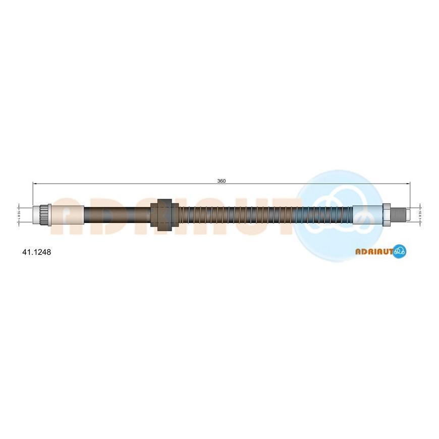 Тормозной шланг 41.1248 ADRIAUTO