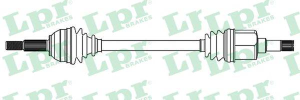 Приводной вал DS52536 LPR