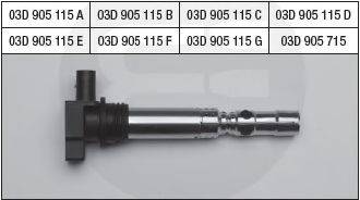 Катушка зажигания 114.015 BRECAV